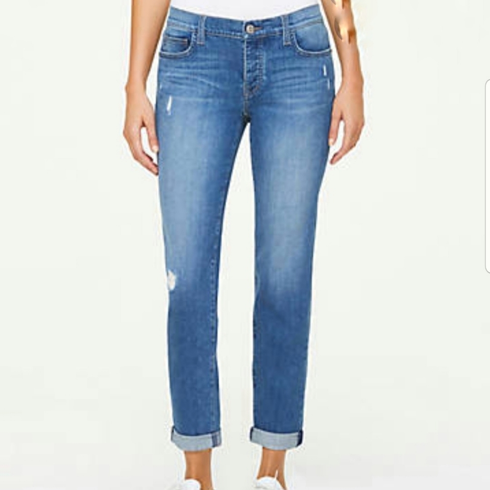 Loft | Medium/ Light Wask Boyfriend Jean's Size 16